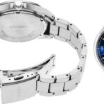 mens essentials stainless steel bracelet watch 40.2mm