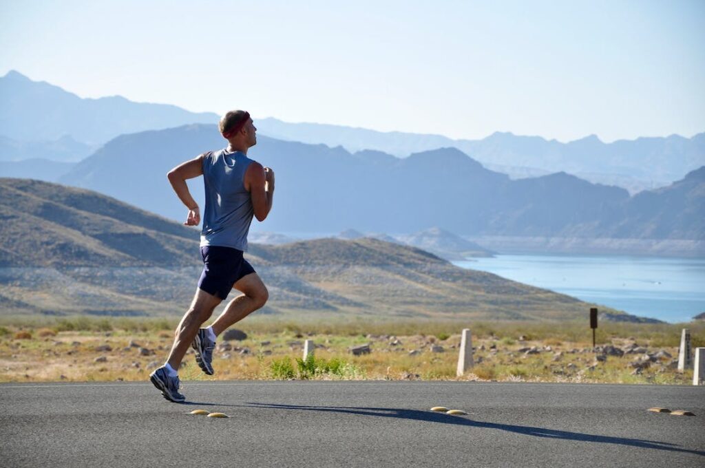 A person running and enjoying Healthy Life wellhealthorganic 